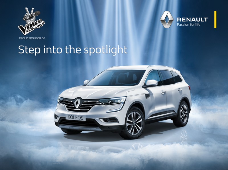 Renault Middle East is Proud Sponsor of The Voice Arabia and  The Voice Kids
